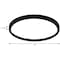 Progress Lighting Everlume Collection Black 18" Edgelit Round Trim Ring P860052-031 - alternate 4